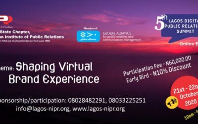 Fifth Lagos Digital Public Relations Summit: Calls For Registration
