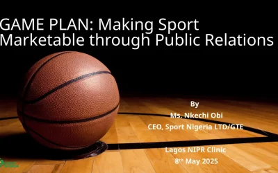 Game Plan: Making Sport Marketable Through Public Relations – May 2025